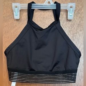 Victoria Sport Black With Mesh Sports‎ Bra XS